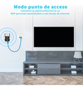 Repetidor Wifi Amplificador Señal 300mbps 110/230v 750 Wps