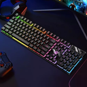 Kuiiyer Teclado Mecánico Para Juegos, E310 Teclado Gamer Con Cable