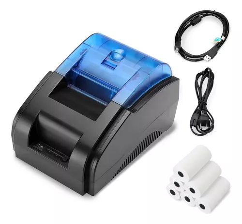 Impresora Térmica Tickets Pequeños De 58 Mm Usb Y Bluetooth