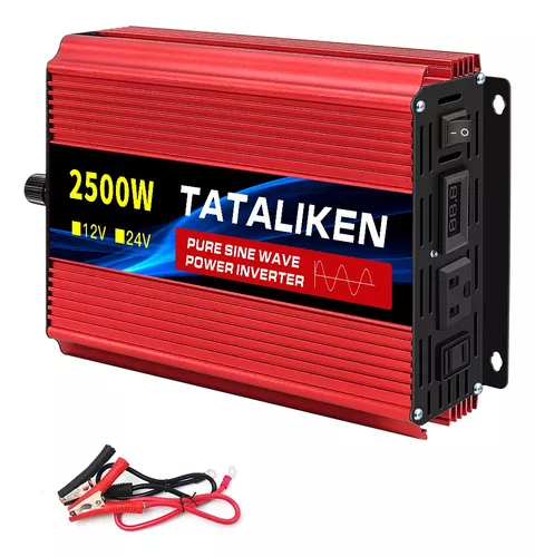 Inversor De Onda Sinusoidal Pura 12v/110v 2500w