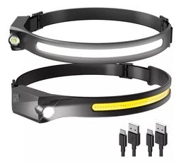 [YYOI00035] Lámpara De Cabeza Con Sensor Impermeable Recargable